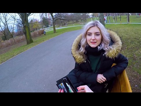 ❤️ Guta zgodnu spermu stranca za novac - pušenje u parku od Eve Elfie ❤❌ Jebeni video  kod nas ️❤